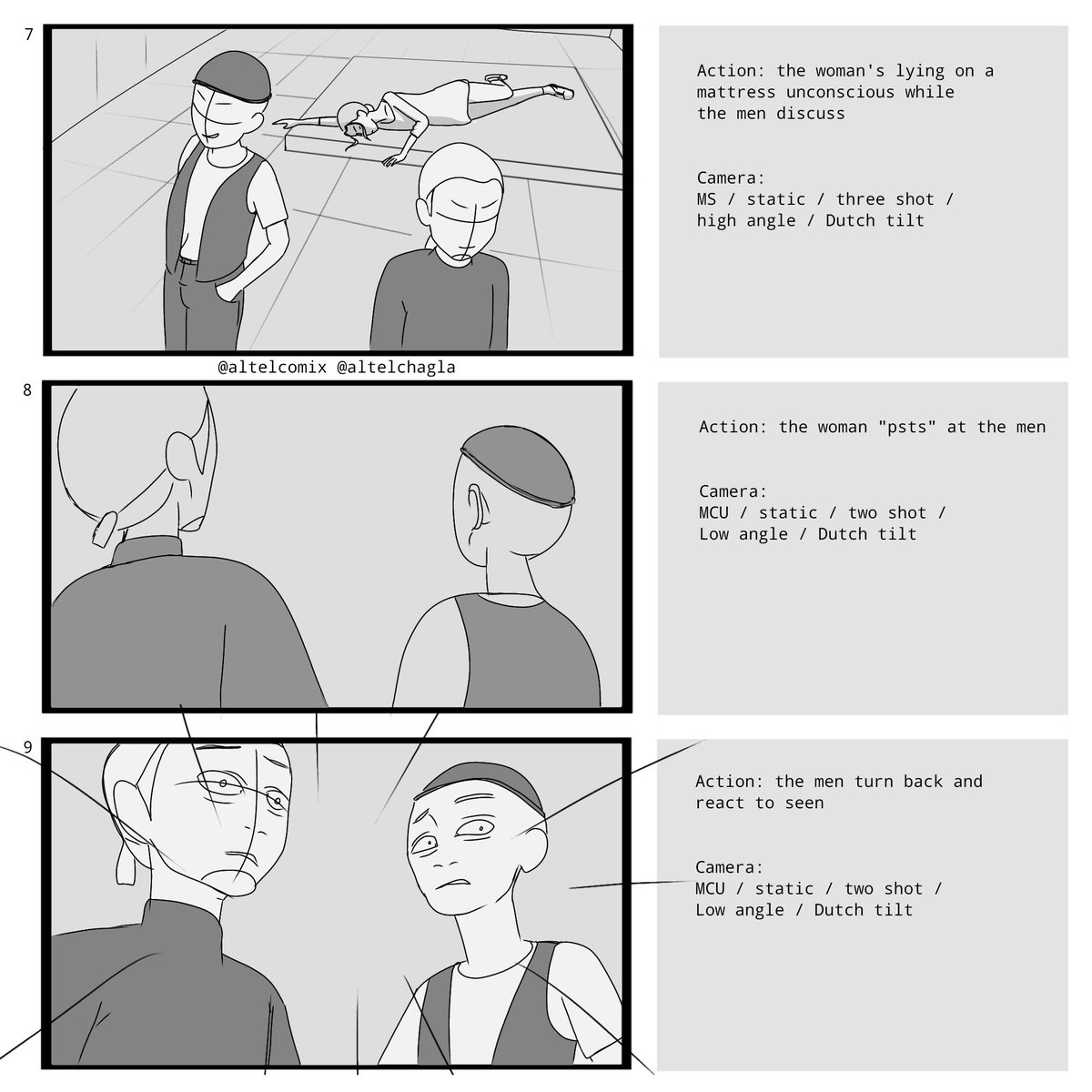 altelcomix's tweet photo. New Horror Storyboard!! Enjoy~ 🖤

PART 1/2

#horrorOC #animationart #horrormovie https://t.co/7qFkzQta53
