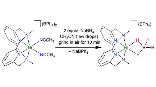 High yield mechanochemical synthesis of nickel borohydrides and hydride transfer reactions described by <a href="/RajaAngamuthu/">Raja Angamuthu</a> <a href="/IITKanpur/">IIT Kanpur</a> onlinelibrary.wiley.com/doi/10.1002/hl…