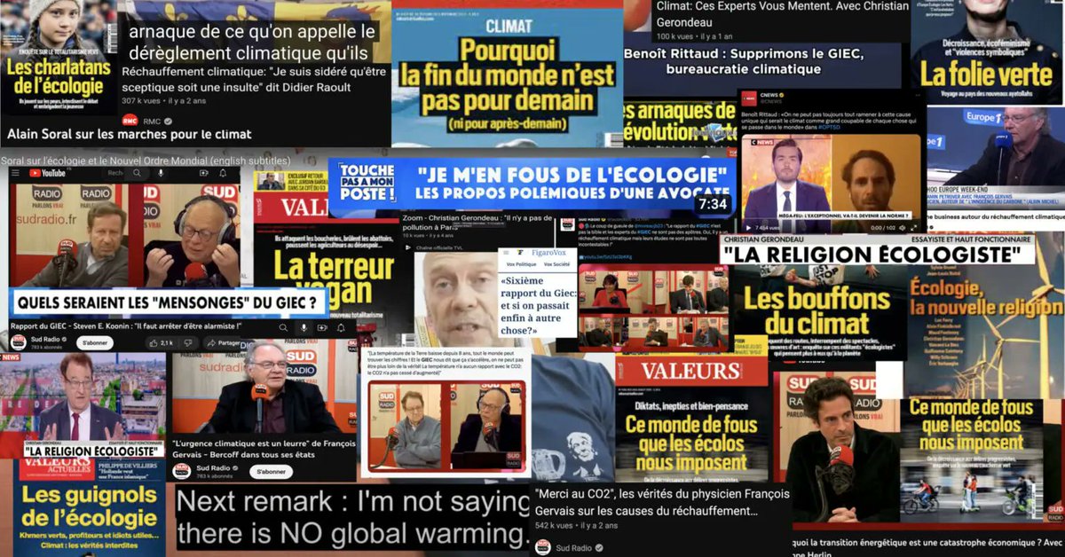 📊 Interrogés sur la réalité du changement climatique ou son origine, 37% des 🇫🇷 se classent parmi les climato-sceptiques. @bentolila05, Roman Bornstein &amp; <a href="/benoitcalatayud/">Benoît Calatayud</a> analysent les ressorts d’une dynamique populaire en manque d'incarnation politique : jean-jaures.org/publication/cl…