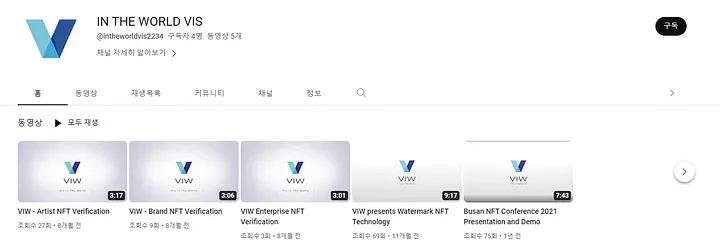 VIW_World's tweet photo. ✅Introduce “#VIW” Youtube Channel
Did you know we have a VIW #Youtube channel?
Visit VIW Youtube channel and enjoy various videos!
🔗Detail
https://t.co/f8Cocv3Nld https://t.co/4weIqik8PV