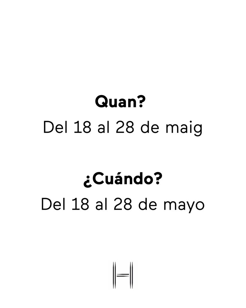 ¡Vuelve #HotelTapaTour! Más de 20 hoteles emblemáticos de Barcelona con sus tapas de autor, maridadas con una selección especial de cavas y vinos de las Denominaciones de Origen Cava y Ribera del Duero.

Más información en hoteltapatour.com