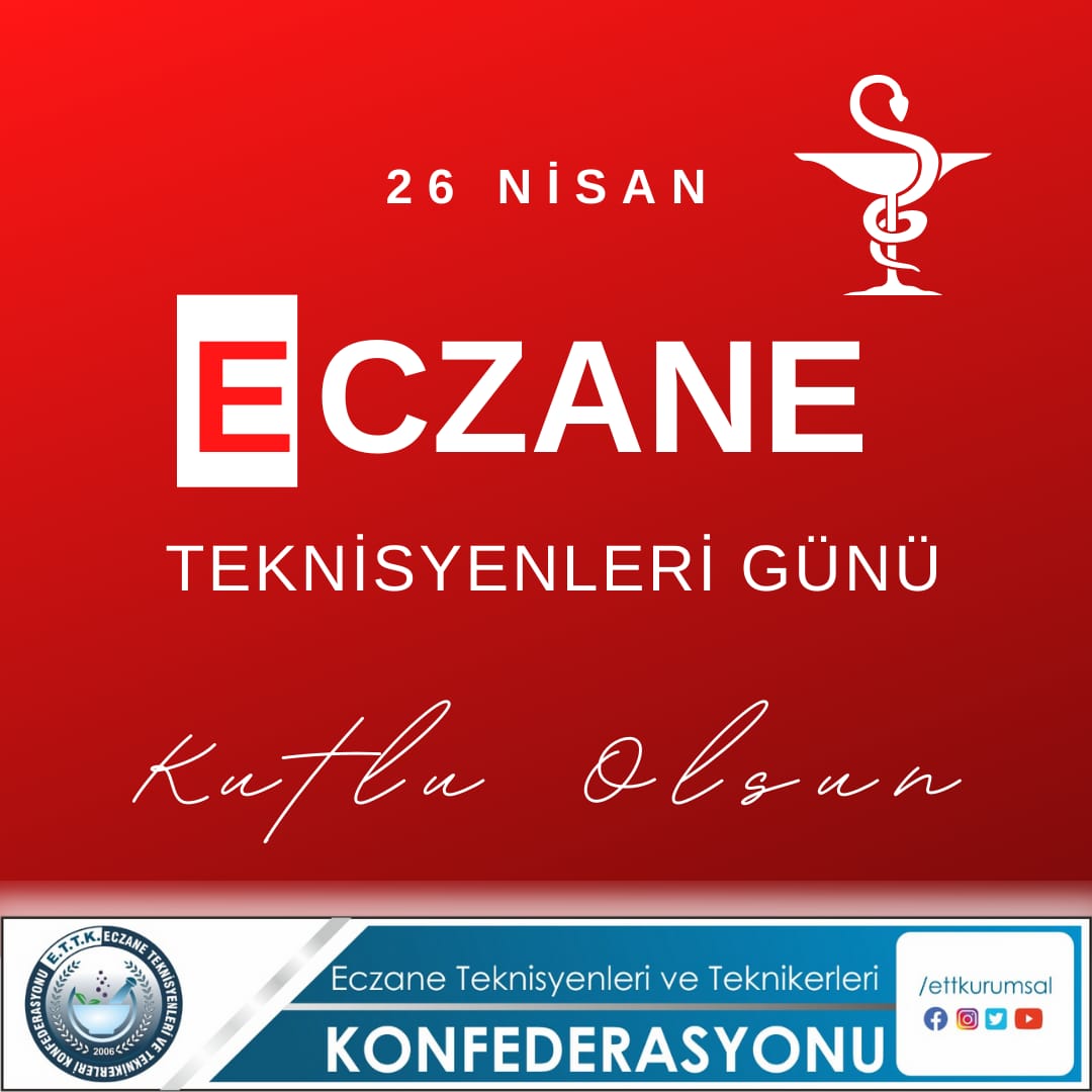 ettkkurumsal's tweet photo. Her yıl 26 Nisan'da coşkuyla kutladığımız
Eczane Teknisyenleri ve Teknikerleri gününü, bu yıl deprem felaketinde hayatını kaybeden meslektaşlarımız nedeniyle buruk kutluyoruz. https://t.co/tcdsI9NsHd