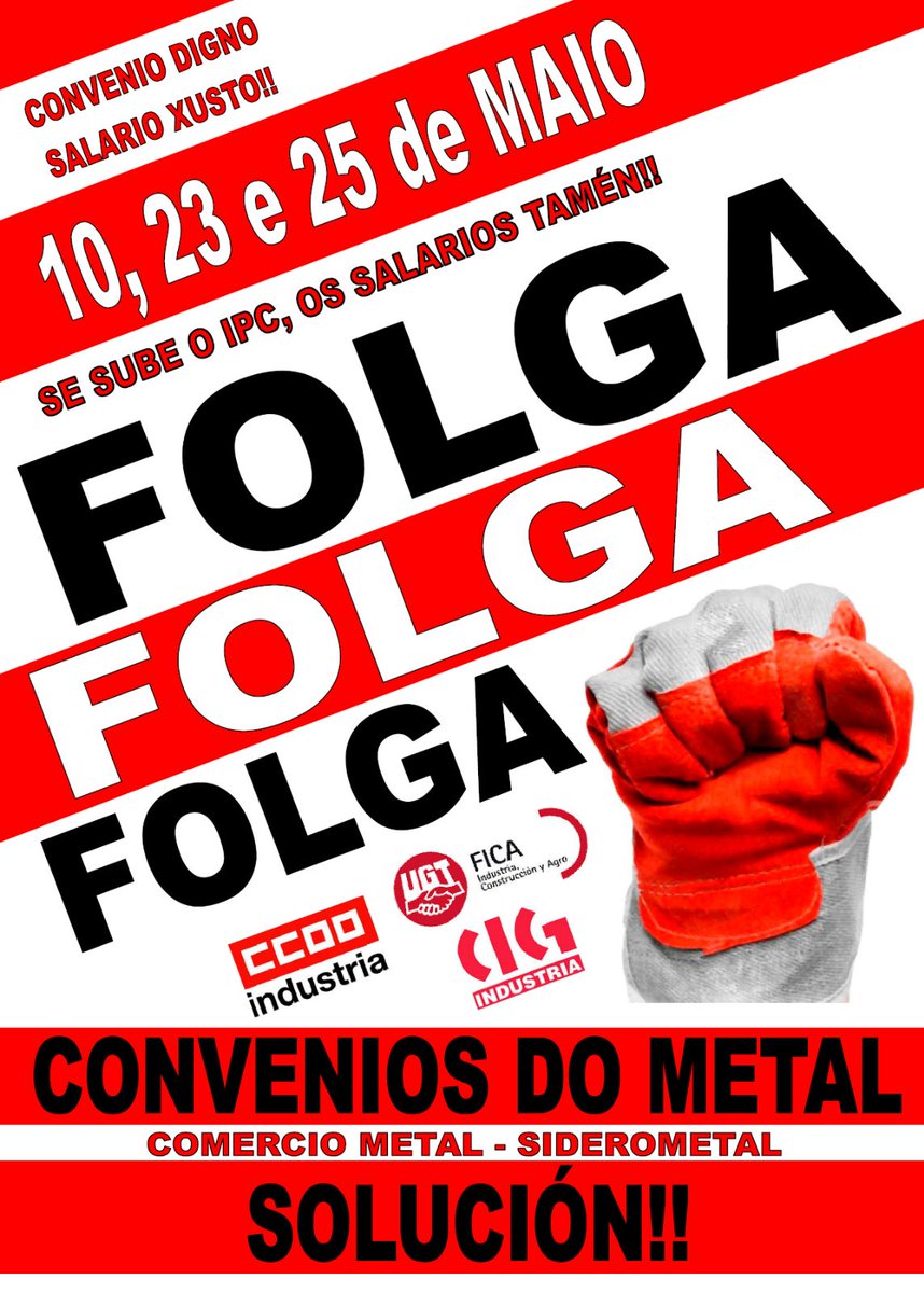 UnionCCOO_Lugo's tweet photo. https://t.co/TgsbTgWJ5q