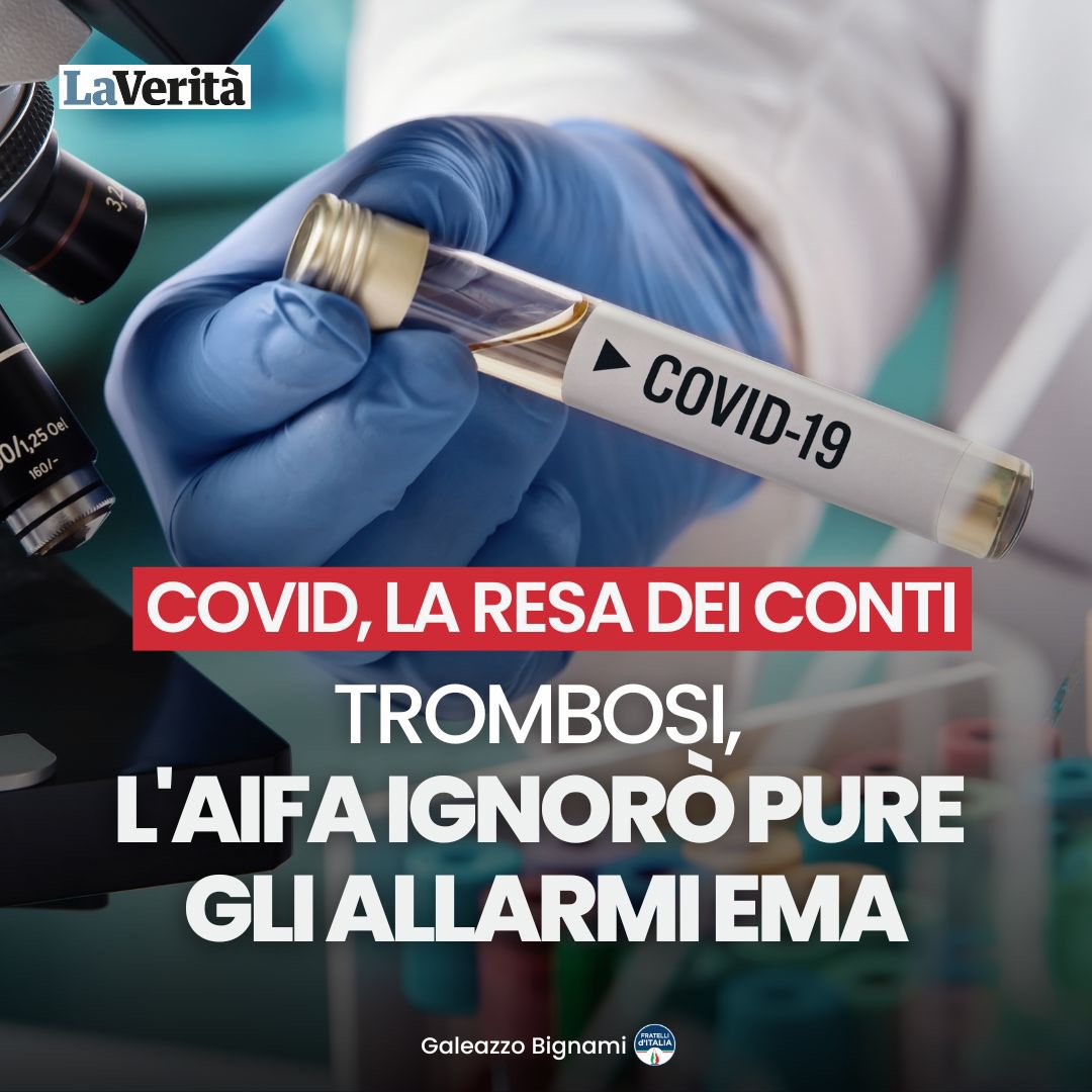 galeazzobignami's tweet photo. Come si è comportata AIFA coi vaccini? Ha agito in trasparenza? Ha assunto come unico riferimento solo la salute degli italiani? O c’era altro? https://t.co/xFusF78F1k
