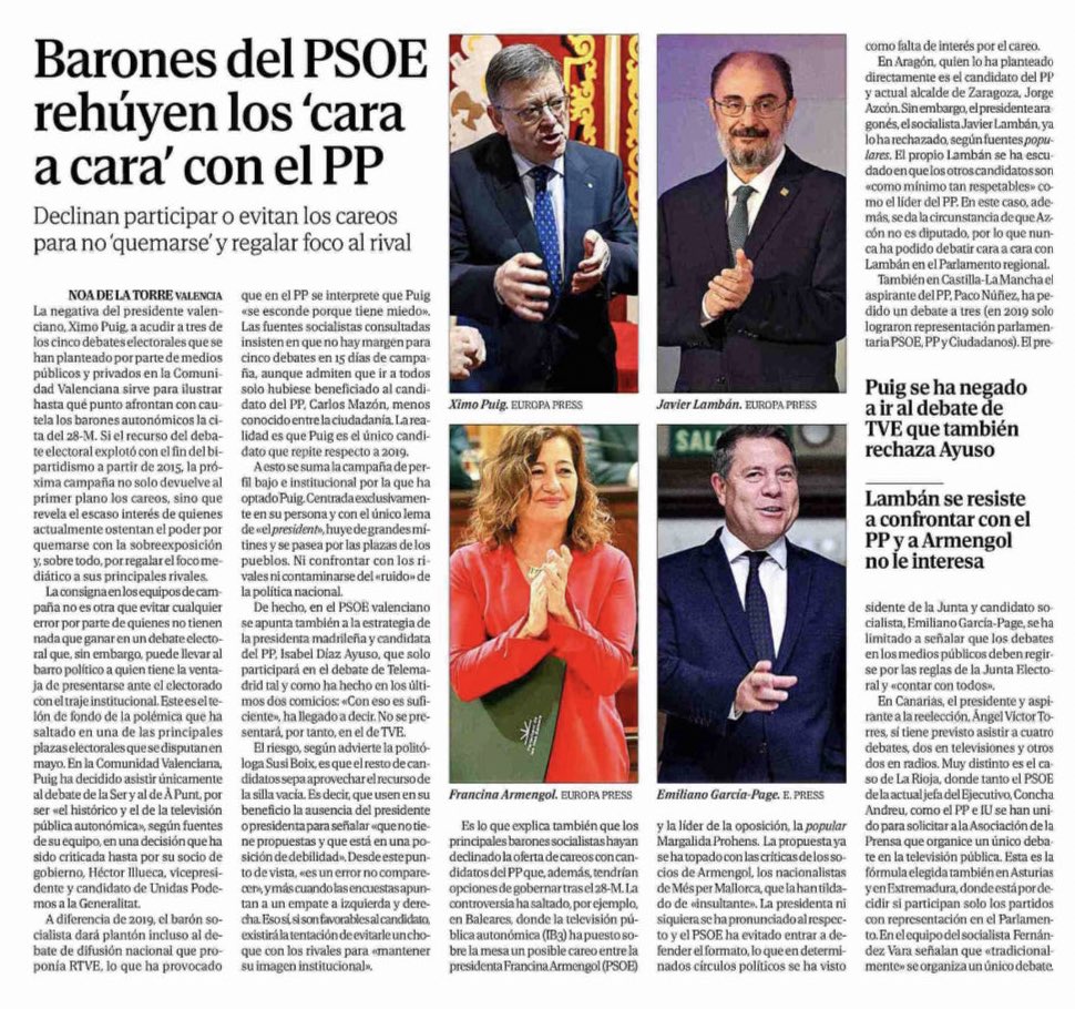 MargaProhens's tweet photo. Confio en que @F_Armengol no eludirà l’oportunitat de que poguem debatre davant dels ciutadans propostes i models, tal i com ha proposat la televisió autonòmica, IB3.

https://t.co/sZZxFA4V5r https://t.co/26xqoQSz4F