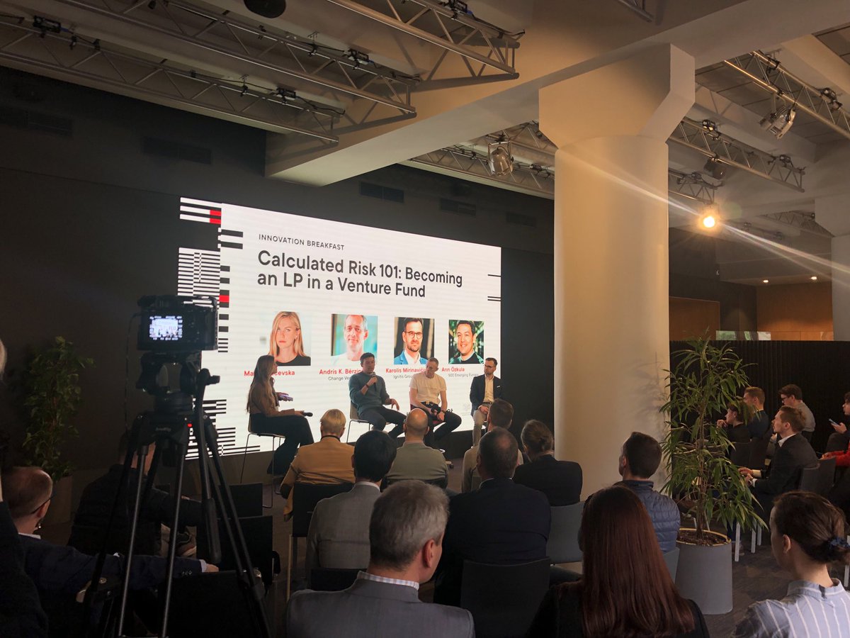 LVCA_info's tweet photo. “Corporates becoming investors in venture capital funds would be a great benefit for the whole region growth,”@akberzins , Becoming an LP in Venture Fund.
Thank you @mans_tet , #Helve, @TechChill https://t.co/fDNps4QP8V