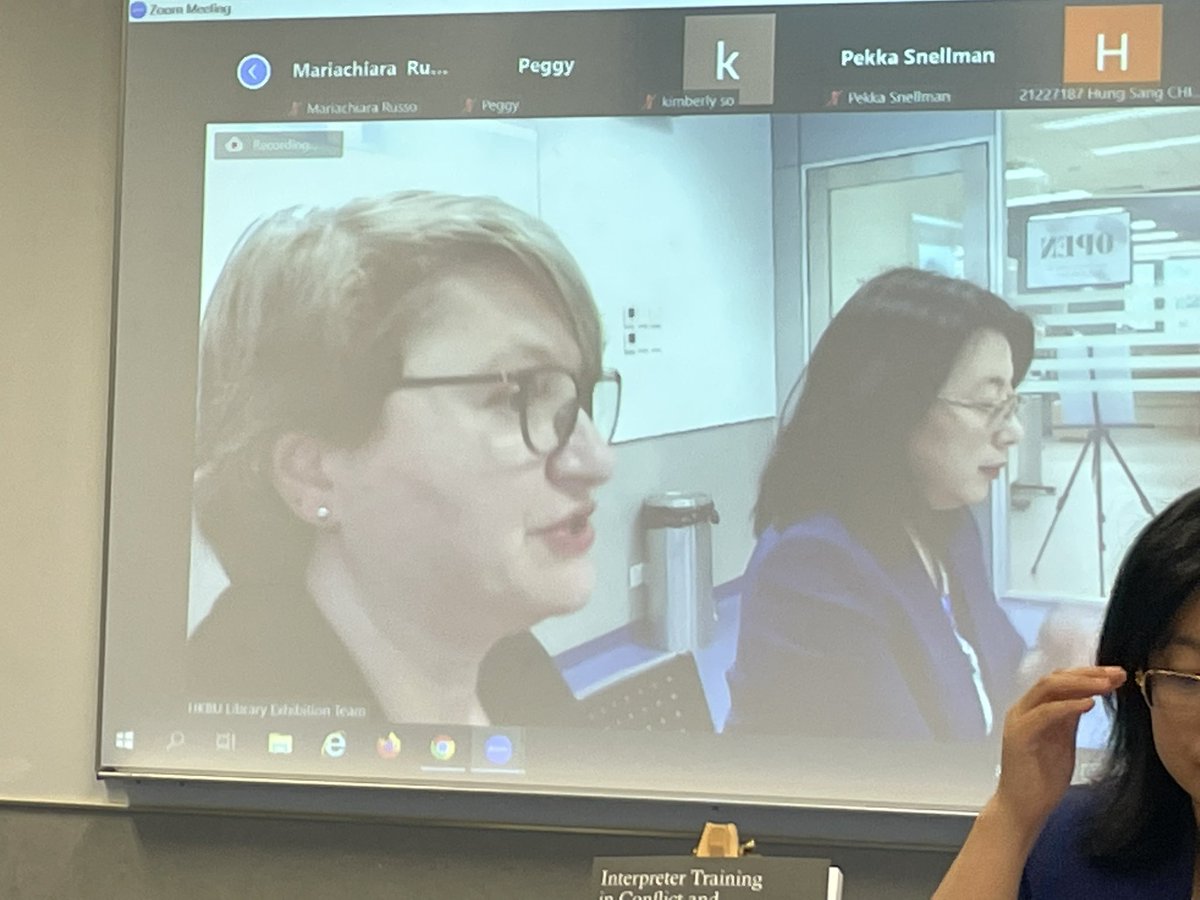 beatriz_recio's tweet photo. #interpreterstraining #book @hkbaptistu @MarijaTodorova
Q&A. What to include in a training program? Question from Turkey after last hard earthquake experience. From Japan, an interpreter asks who becomes responsible of freelancers training programs. This book can be a Guide. https://t.co/ztUN5sStDr