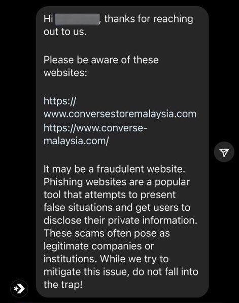 jmintshi's tweet photo. KORANG CONVERSEEE TU SCAM I DAH DM DAH CONVERSE MY https://t.co/3QV6zdE0wt