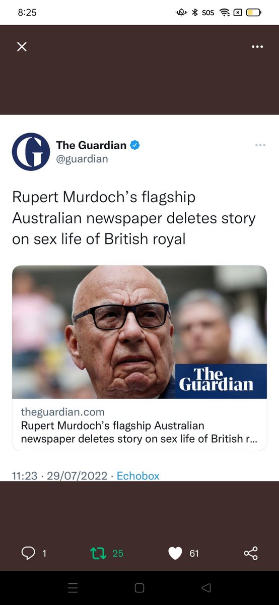 I don't know who needs to get it through their thick skull, but William's settlement with Rupert Murdoch was a quid-pro-quo that exposed #HarryandMeghan to extreme abuse by the media, as we see day in and day out. Get them Harry! 
#PrinceWilliamExposed
#PrinceOfPegging