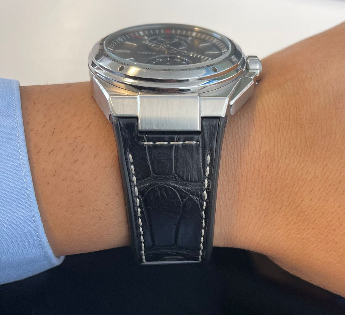 drwatchstrap1's tweet photo. Replacement Black Leather watch band fit for IWC Ingenieur
https://t.co/PQQS8LYnFj
#iwcportuguese #iwc #iwcWatch #IWCPilot #iwcpilot #iwcwatches #IWCWATCHES #IWCPortofino #drwatchstrap #luxurywatchlist #watchesforsale #watchesofinsta #customwatchstrap #customwatchstraps https://t.co/Mn7MZKwA3a