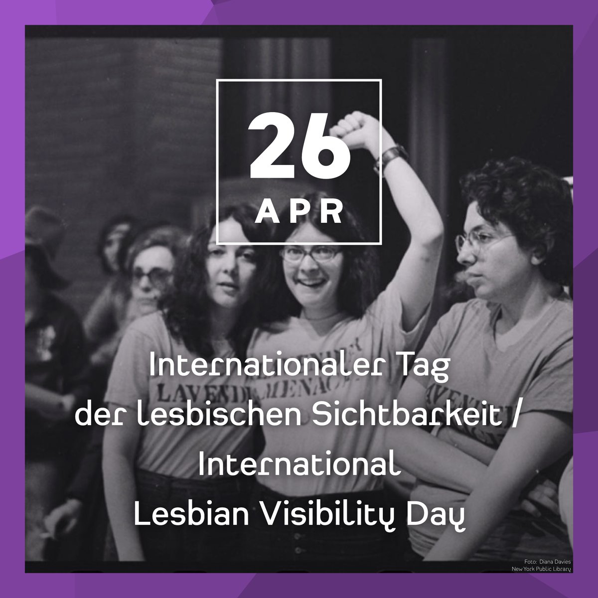 Zum internationalen Tag der lesbischen Sichtbarkeit hat Stephanie Kuhnen (<a href="/StKuhnen/">Stephanie Kuhnen</a>) aus dem CPPD-Netzwerk einen Beitrag verfasst: bit.ly/40DXT7w