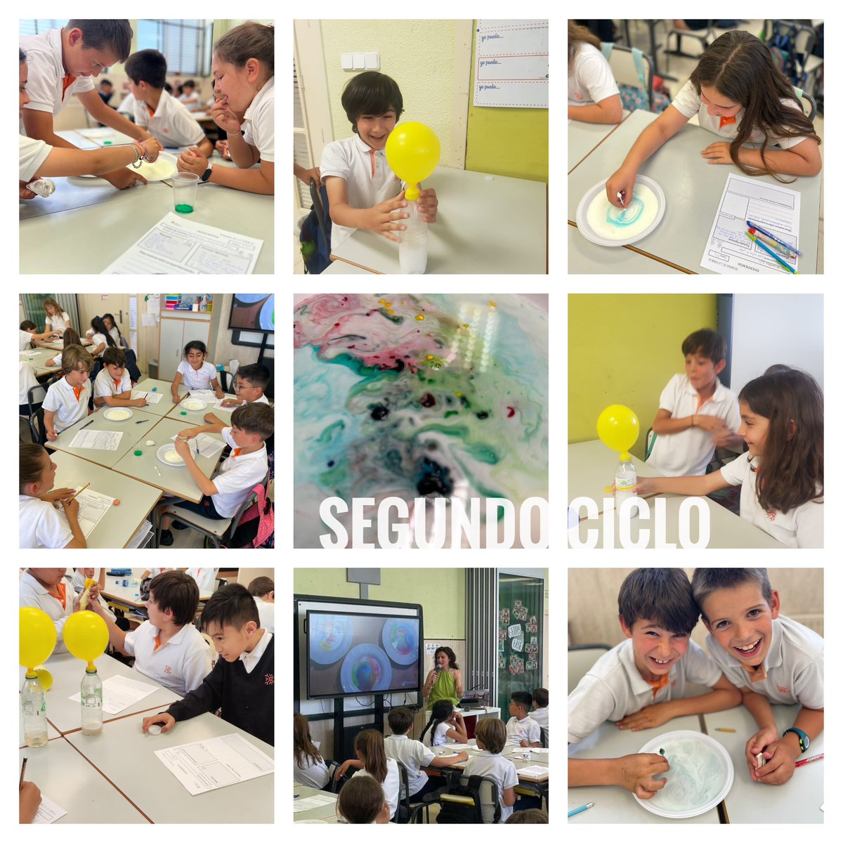nazaretoporto's tweet photo. ¡Tarde de ayer con #diverciencia! Experimentamos siguiendo el método científico. Establecemos hipótesis, observamos, analizamos las conclusiones… Terminar así la jornada Estrella Científica en nuestra #XXVSemanaDeLaFamilia… ¡Mola!
#DespertandoVocaciones https://t.co/4XFNtAEo7D