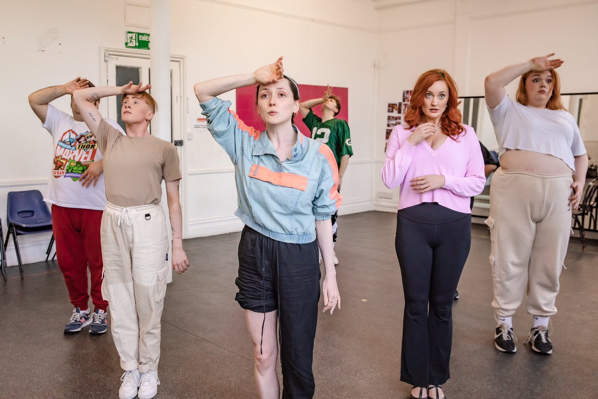 FrogsLDN's tweet photo. HOT OFF THE PRESS! Here’s an exclusive sneak peek into what our sensational cast are getting up to in rehearsals 📸 

Not long to go now until we open at @swkplay Borough — tickets in our bio 🎟️

Photos by @dannykaan https://t.co/2SzU4ukyLj