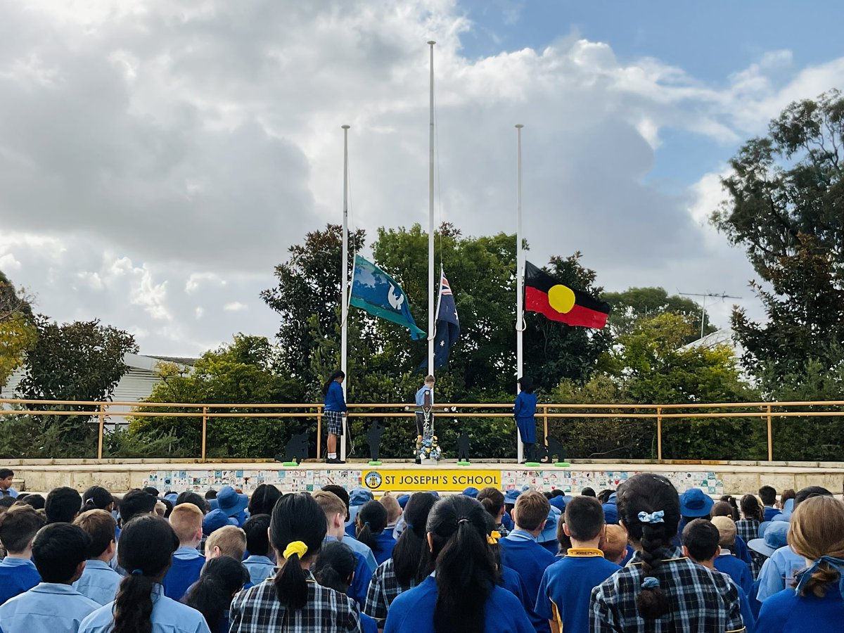 We started the term reflecting on the sacrifice made for us by our ANZACS as our Year 6 students led us in a beautiful ANZAC Day Ceremony. <a href="/StJosephsQPWA/">St Joseph's CPS</a>