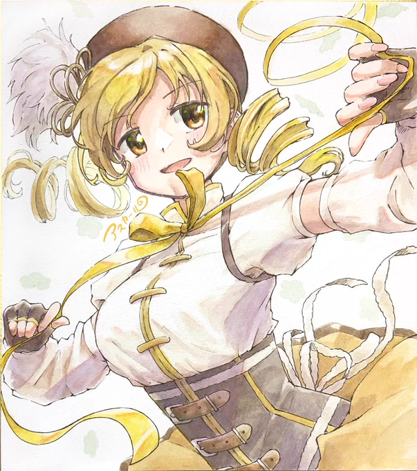 色紙4枚目 マミさん 