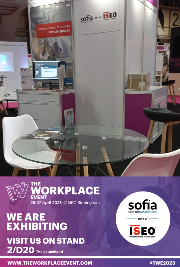 Come at <a href="/WorkplaceEvent/">The Workplace Event</a> to see our cloud-native access control solutions for flexible workspaces!

Seamlessly manage access to your workspaces, and ensure a safe and secure environment for employees and visitors: meet us at stand 2/D20, Launchpad area! 
#TWE2023 #Proptech