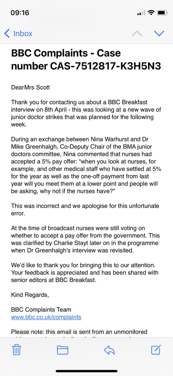 Healthcare professionals are well trained in the importance of ensuring the accuracy of information. I hope all information providers are mindful of the value of fact checking. @BBCBreakfast @theRCN @NurseSayNO #BullyBarclay #stevewontsilenceus