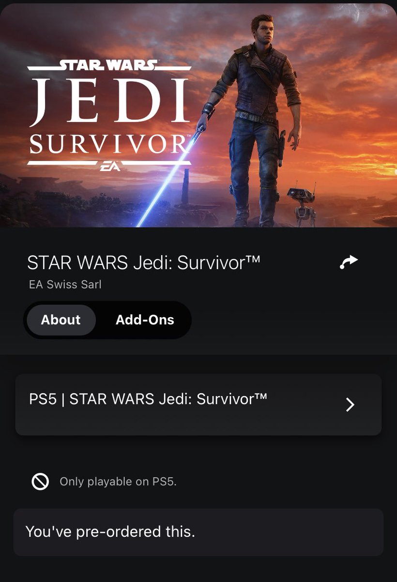 I’M SO EXCITED 🔥🔥😍😍 #JediSurvivor