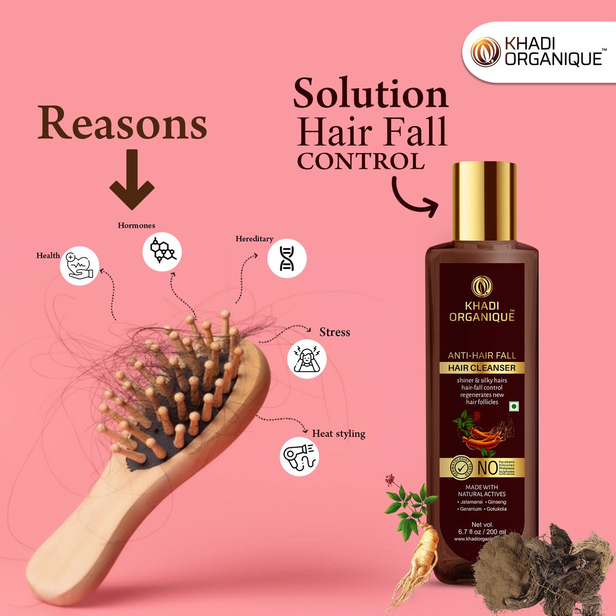 Perfect solution for controlling hair fall with Khadi Organique Anti-Hairfall Hair Cleanser for a luxurious, glamorous look
.
Shop Now 🛒 :-bit.ly/446wbmw
.
#khadiorganique #khadi #naturalingredients #natural🌿 #organic #auravedic #hair #cleanser #antihairfall #hairfall