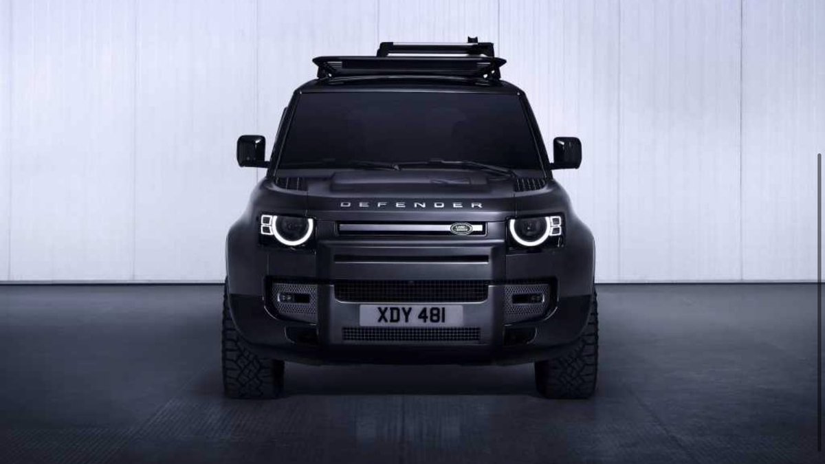 theragers's tweet photo. Today’s Defender News: 
1. Intro of Defender 130 Outbound. Five seats and massive load space.  
2. Defender 130 now available with 500PS supercharged V8 engine for the first time.
3. County is back. New design pack for Defender 110. 
Open for orders now (images 130 Outbound) https://t.co/BB4RgVN3Wk