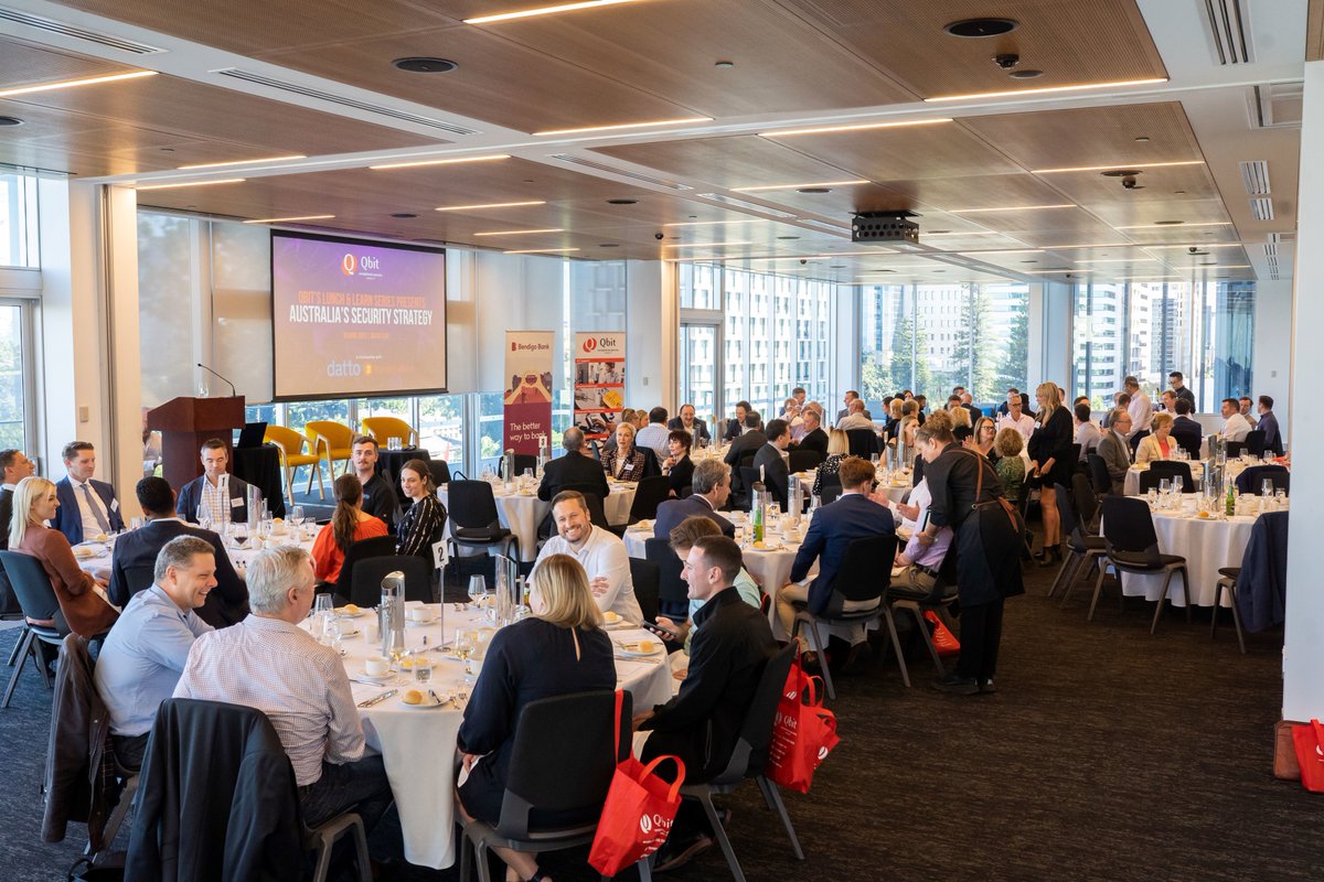 Thank you to our IT provider, Qbit Computers, for the informative lunch &amp; learn session featuring The Hon Andrew Hastie, Shadow Minister for Defence about Australia's security strategy and what this means for cybersecurity for businesses.