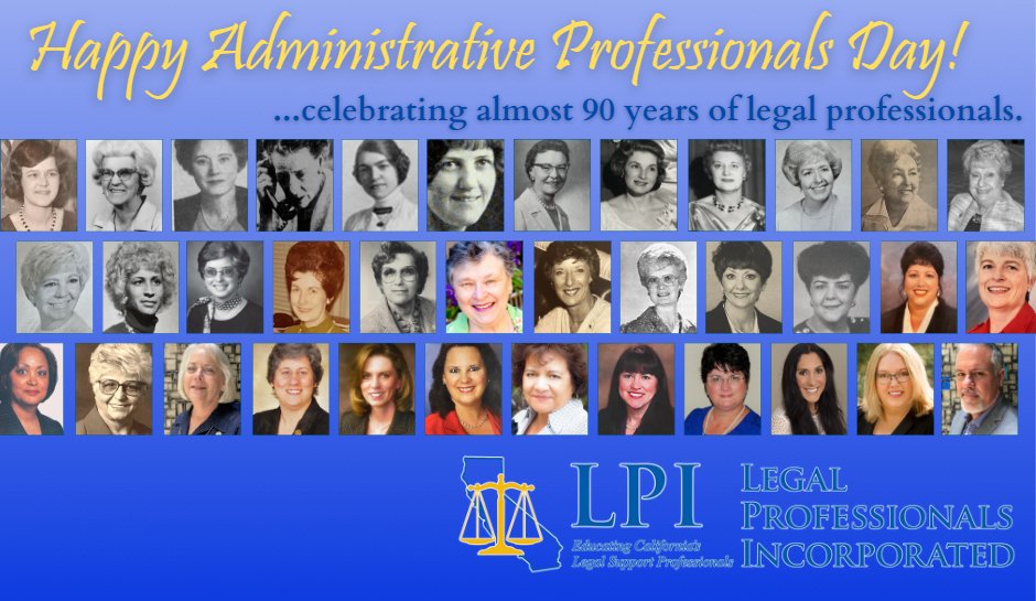 MeetLPI's tweet photo. Celebrate YOU! Thank you for all that you do every day.
#LegalProfessionalsIncorporated #LegalEducation #LPIContinuingEducation #LPIUniversity #LPITechnologyTraining #LegalProfessionals #MCLE #LegalSecretary #Paralegal #CCLS #Webinar #MeetLPI #LPI #Legal https://t.co/5AsxqUtB85