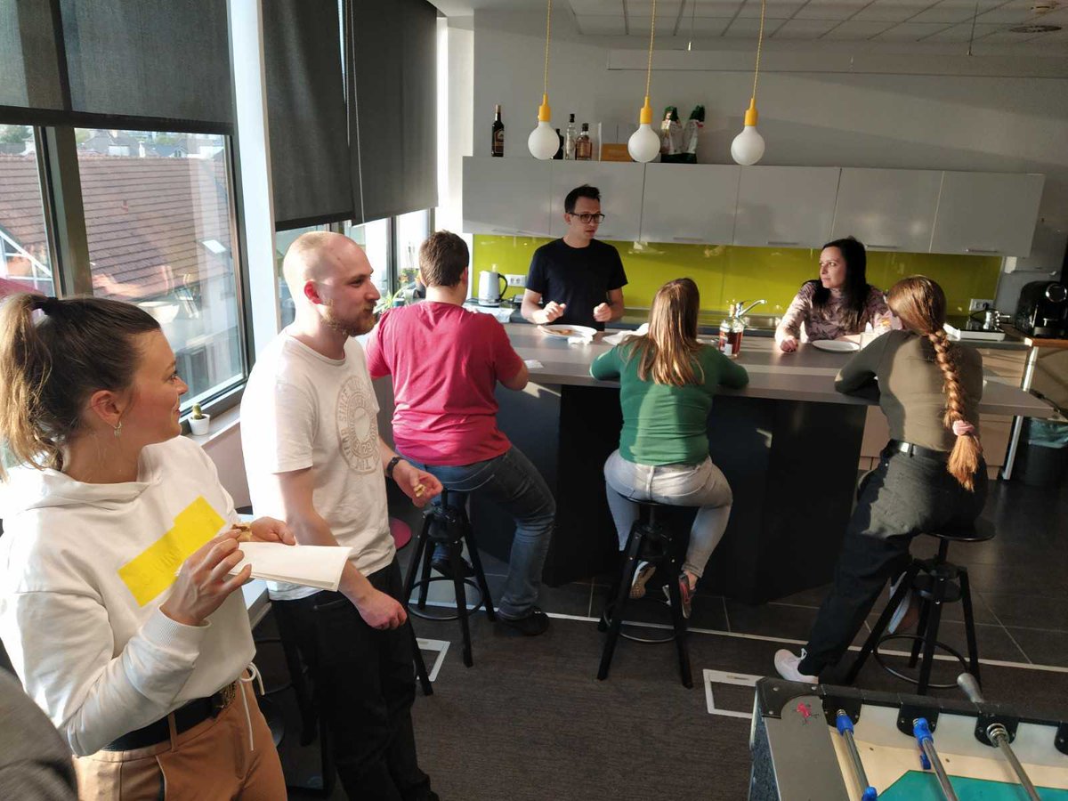 🃏 Games are a serious business in d.labs

A few days ago our Ljubljana office was in a playful mood, as The Board Game Night 🎲 was happening in all its glory!

Check out the photos below 👇

#dlabs #dlabscommunity #boardgamenight