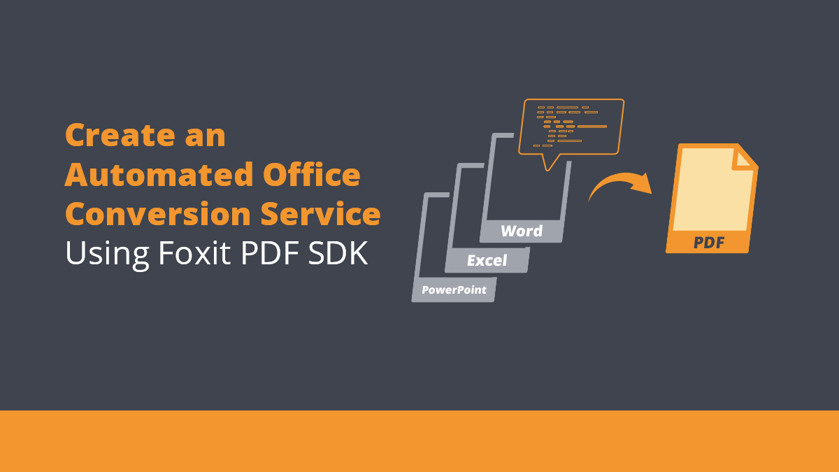 foxitdeveloper's tweet image. Create an Automated Office Conversion Service Using #Foxit #pdf #sdk
developers.foxit.com/pdf/create-an-…