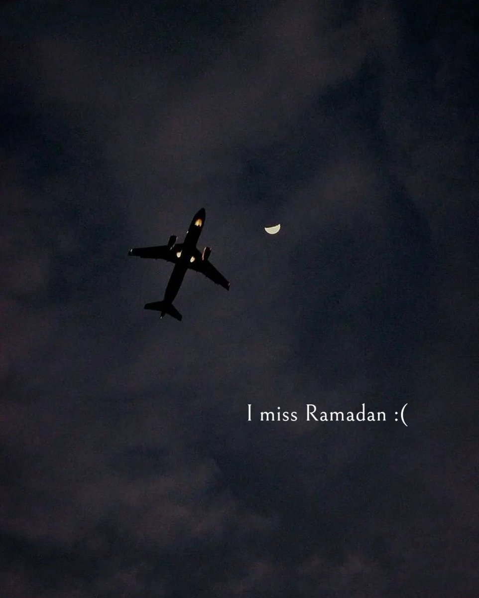 I miss Ramadan, and you?
