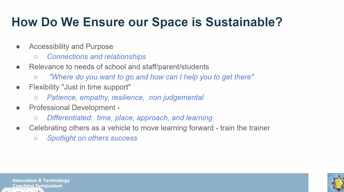 Non-academic/non-classroom PD -- bridging from personal experience may be an approach for making change.  

Highlight the successes! 

#edFutureDigital <a href="/21cli/">21st Century Learning</a> @jmikton