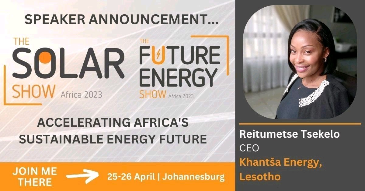 khantsaenergy's tweet photo. We're going LIVE today at the @EnergySolarAfr 🔥. Join the panel discussion on trading for decentralised power generation with renewables this morning. 

See you there! #TheSolarShow #RenewableEnergy https://t.co/Atkq9RpB2N