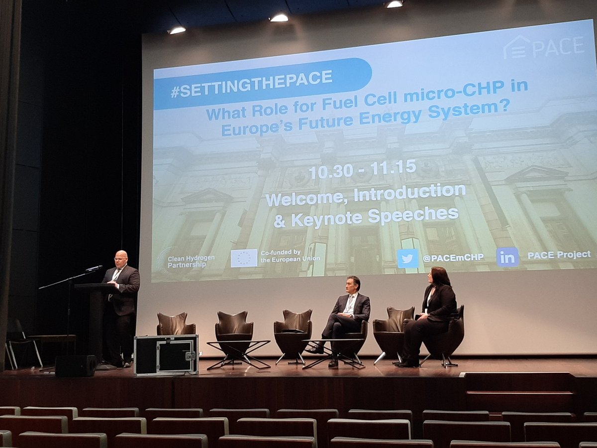 COGENEurope's tweet image. Today we are attending the final conference of the @PACEmCHP project, coordinated by @COGENEurope and supported by @CleanHydrogenEU with co-funding from @HorizonEU 🇪🇺

More info ➡️ bit.ly/PACE-FBE

#SettingthePACE