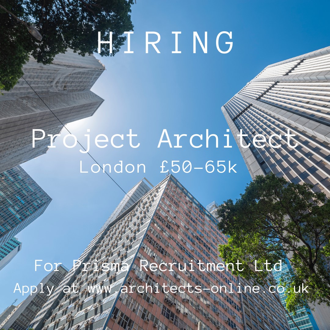 Full details and to apply please click on the link architects-online.co.uk/jobs/project-a… for @Prismarec #architecture #hiring #london #jobs #recruiting #architecturaljobs #jobsearch #architect #design #nowhiring #jobsinlondon #vacancy #projectarchitect