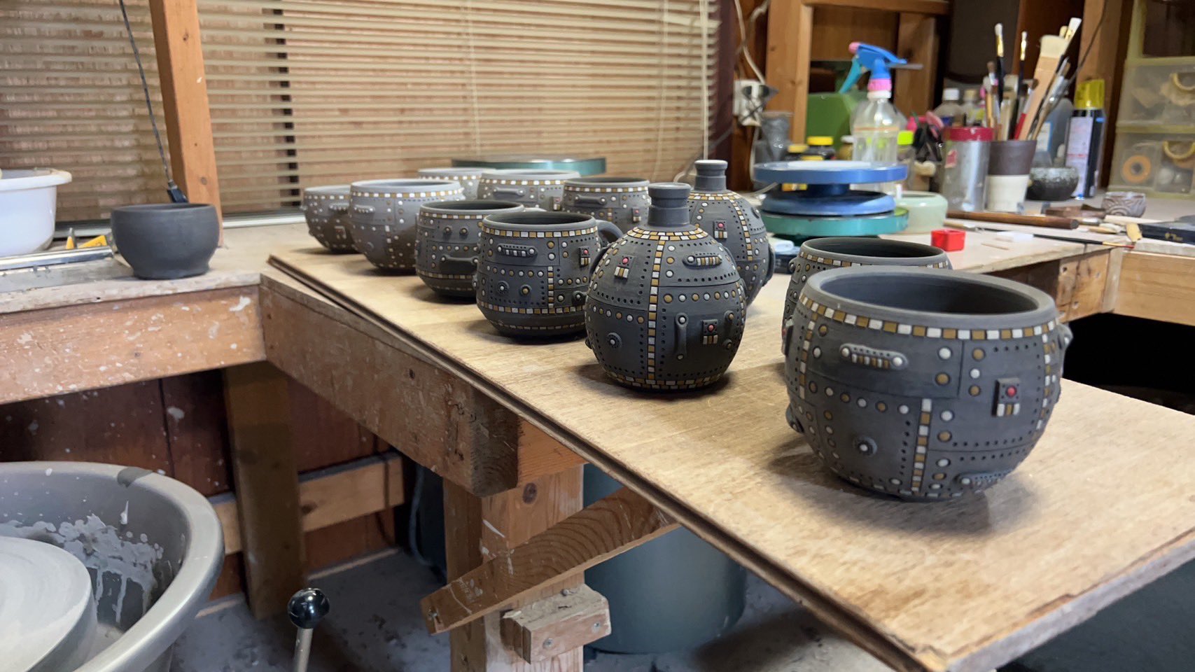 人気ショップが最安値挑戦！】 原田省平 厳選ニ鉢セット インテリア