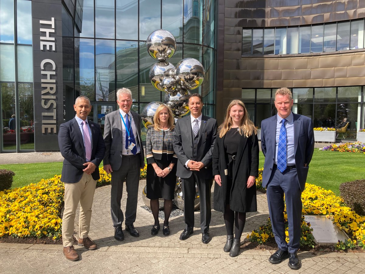 Colleagues from Christie International and @TheChristieSoO hosted King's Commercial @KCHManagement and CEOs Kimberley Pierce @KCH_UAE and Dr. Mohaymen Abdelghany, KCH KSA, to hear about their exciting projects in the Middle East and opportunities for @TheChristieNHS to support.