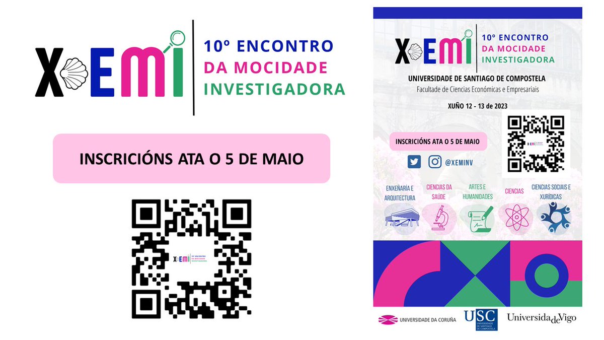 X Encontro Mocidade Investigadora tweet media