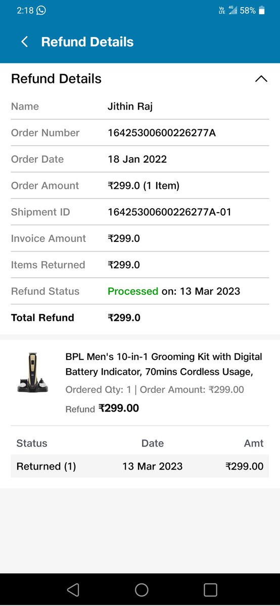 Worst Experience from @JioMart
Waiting for Refund for more than 45 days.
Contacted @JioMart_Support more than 10 time.
@SannyVaraganti  Hell of a service your team gave me

#jiomartfraud