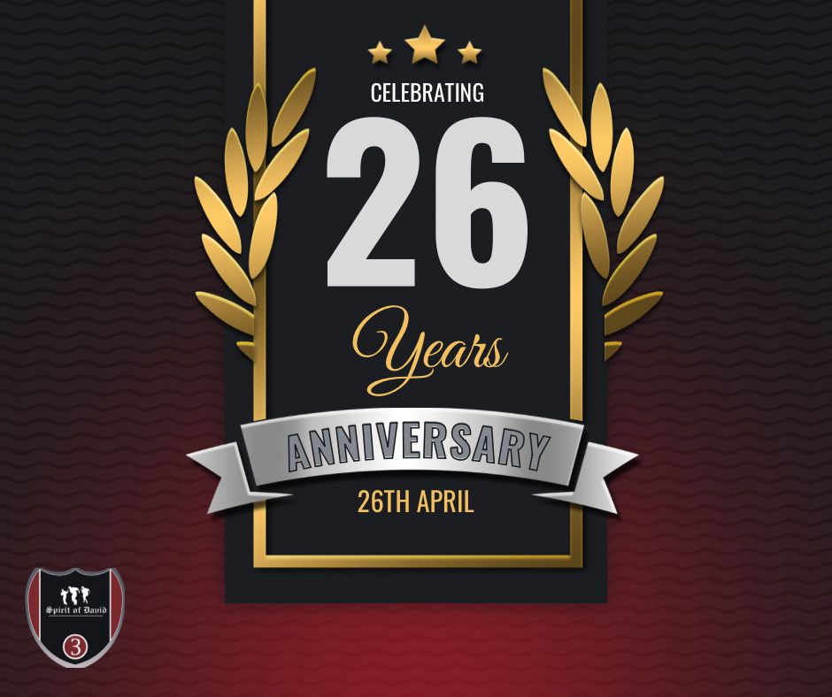 massivebysod's tweet photo. We are celebrating 26 years of God's faithfulness! 

Happy 26th Anniversary, Spirit of David Gospel Dance Club! 

We return all the glory to God!

#sodis26 
#spiritofdavid 
#spiritofdavidgdc 
#sodgdc https://t.co/ZC4TAbxunn