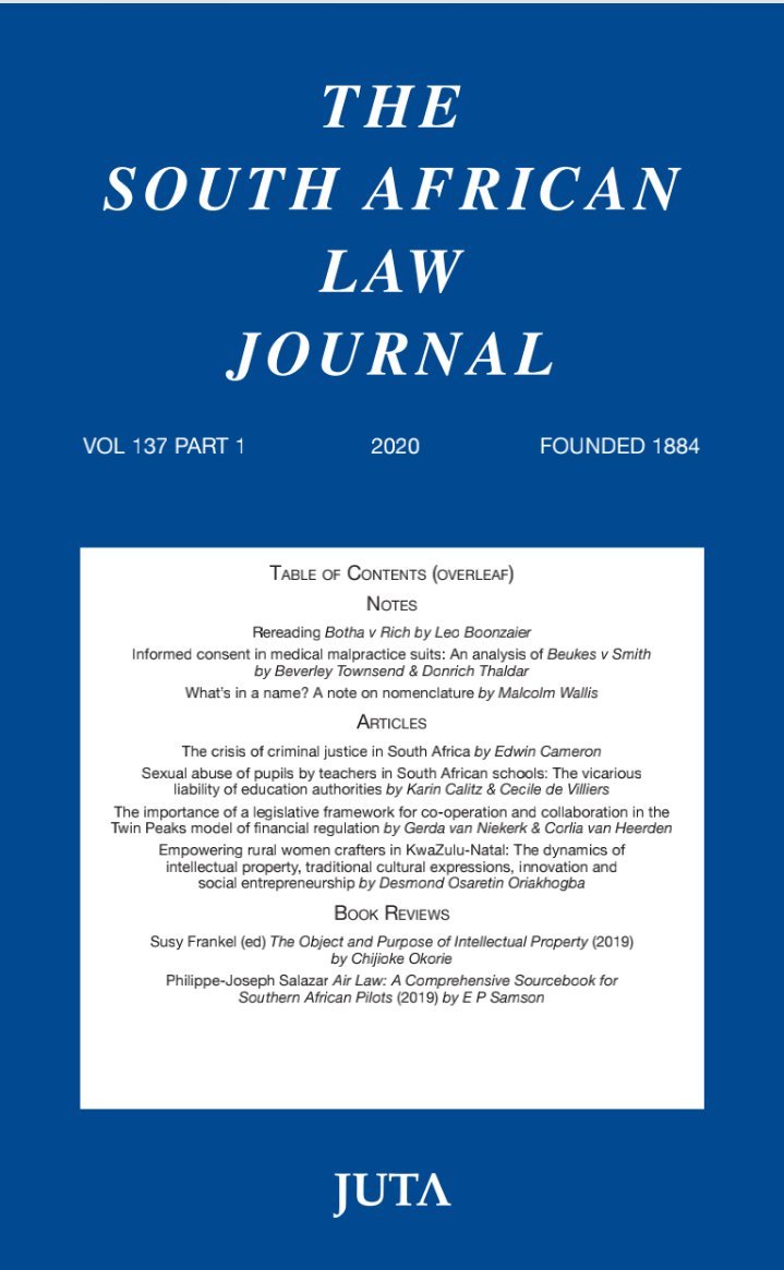 The World Intellectual Property Day, today, celebrates the winning spirit of women innovators, creators and entrepreneurs. D4, it is fitting to look back at my 2020 paper whc provides data on the winning strategy of a grp of rural Zulu craft women in SA: jutajournals.co.za/empowering-rur…