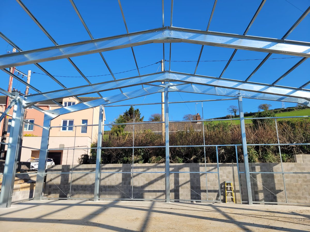 lgs_ltd's tweet photo. Great to see blue skies and good progress at our Colwyn Bay site.
This is our second building for a great client.
#LGS #LGSProjects #coldrolled #steelframed #showroom #construction https://t.co/qDD8fNzAQy