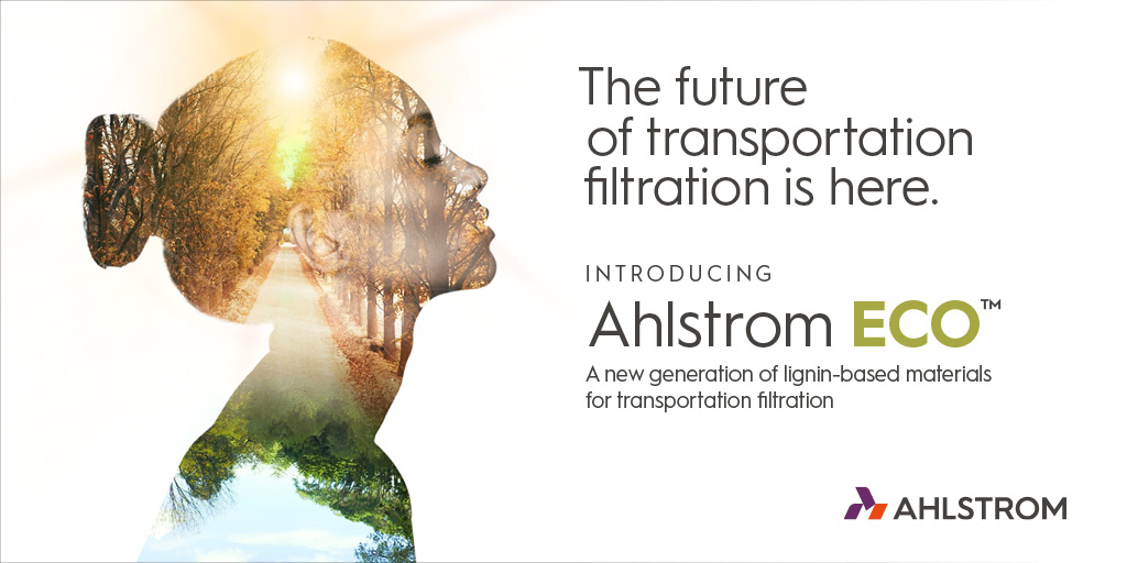 Great news! Ahlstrom is partnering with Tecfil, incorporating Ahlstrom's ECO™ solution into a final filter design. Explore more on Ahlstrom ECO™ technology and the collaboration: ahlstrom.com/Media/releases…