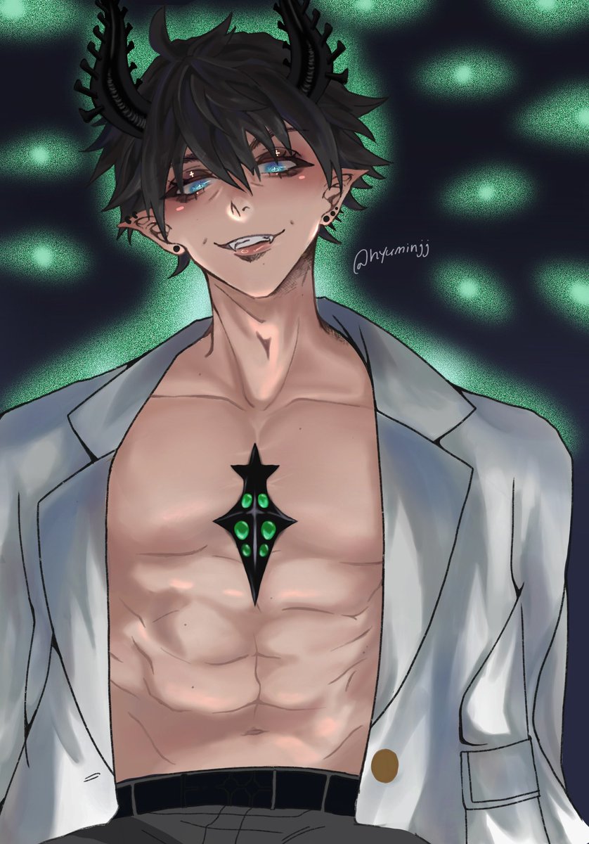 My beautiful alien💚🥹 
<a href="/RenZott0/">Ren Zotto 😈🛸 NIJISANJI EN</a> #RenZottoArt