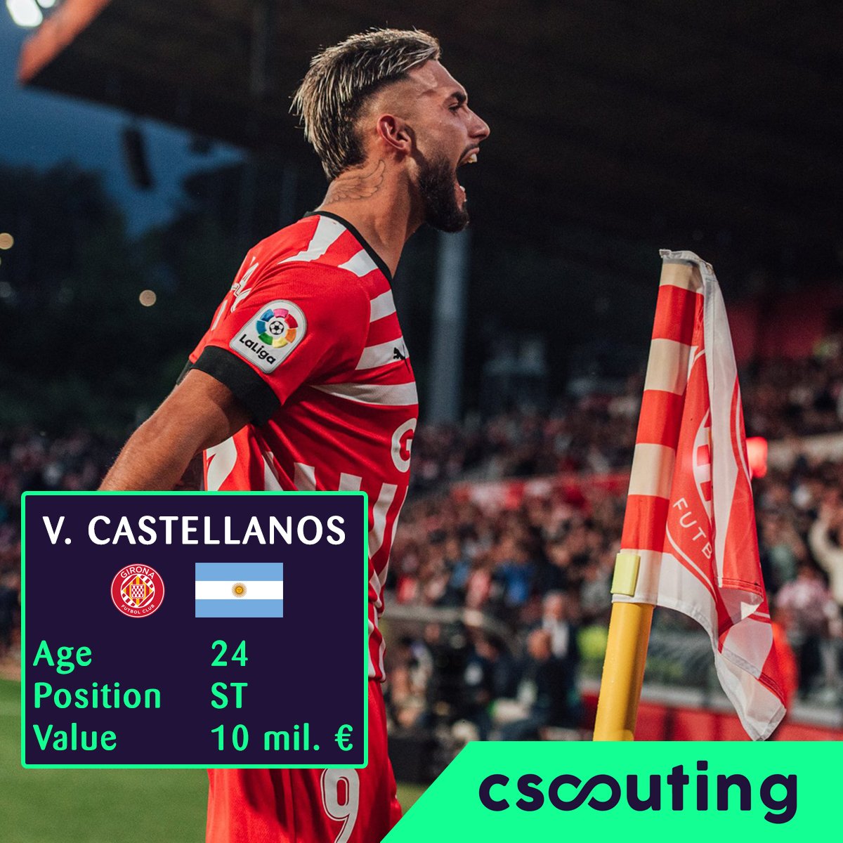 cscouting_'s tweet image. The Starboy of last night. 😍

Valentin Castellanos

▫️He became one of the last 4 players to score hat-trick against Real Madrid in a La Liga match.

▫️He became the first player in the 21st century has scored 4 goals against Real Madrid in a La Liga match.

#cscouting