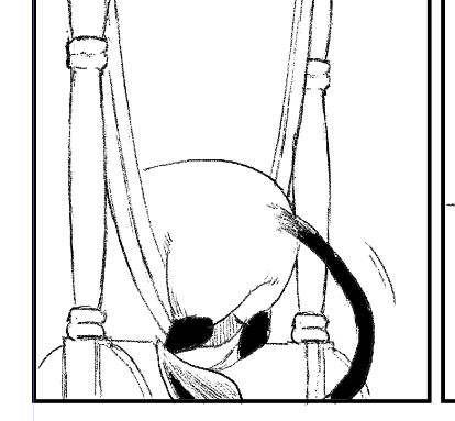 もっともえっちなコマ でびるのケツ 