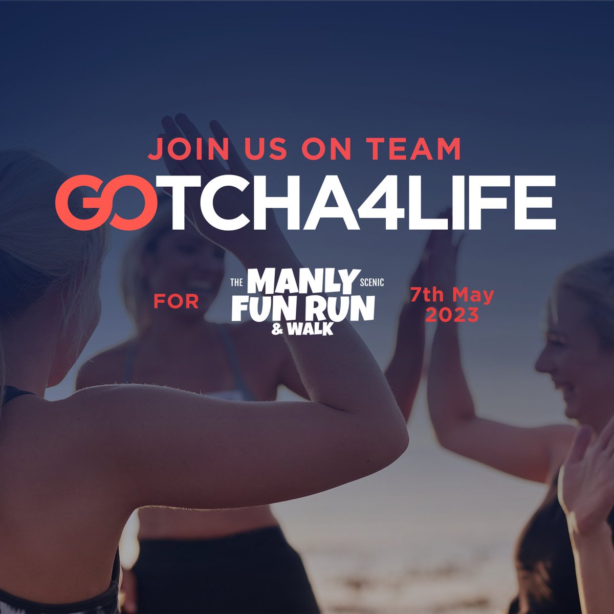 Call out to our Northern Beaches NSW friends and family! 💛 Join Team Gotcha4Life on May 7 for the Manly Fun Run & Walk with Gus Worland and Kath Koschel. 🏃‍♀️🏃🚶‍♂️🚶 Show your support for mental fitness and help us to raise $25,000 😍 Sign up here 👋👇 manlyfunrun2023.grassrootz.com/gotcha4life