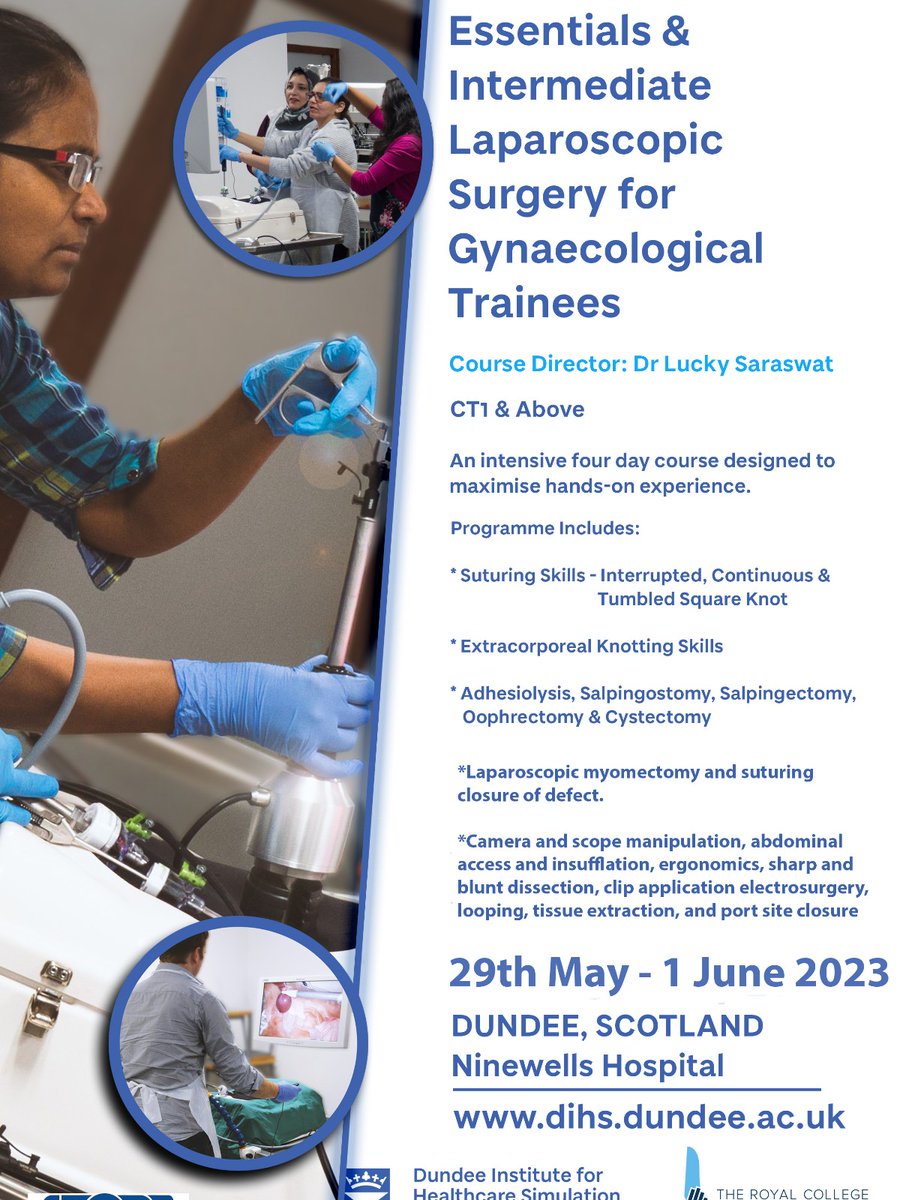 UK_STN's tweet photo. Essentials and Intermediate Laparoscopic Surgery for Gynaecological Trainees

This course is sponsored and supported by KARL STORZ, a leader in endoscopic surgery, an organisation committed to innovation and supporting education: https://t.co/tat1mHykLL https://t.co/iyOdrxzc0b