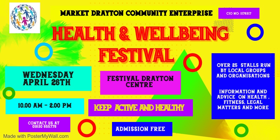 Come and visit our stand at the Market Drayton Health & Wellbeing Festival! ✨

We will be there between 10am and 2pm, for information on Care Fees Planning, Powers of Attorney, Wills and Estates. ⚖️

#legalservices #legaladvice #makeawill #marketdrayton #shropshire #festival