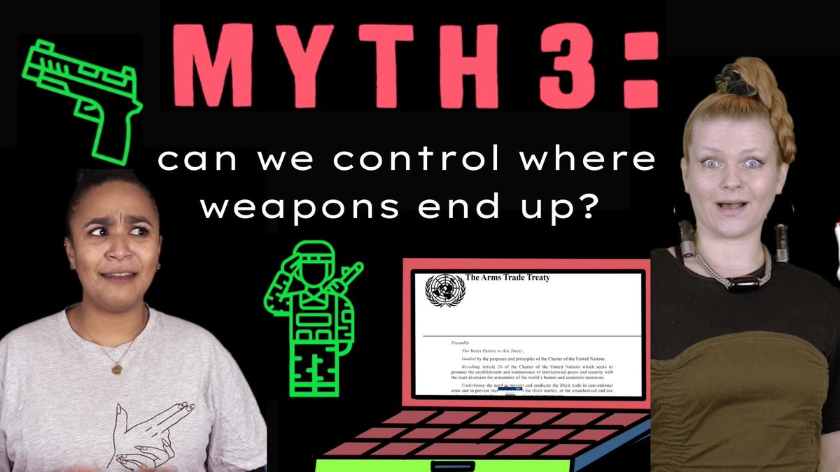 dED_ucation's tweet image. #MYTH3: 
Do you think we can control where weapons end up &amp;amp; how they are used? 

More #discussionpoints to follow ... 

Join our #twitterspace here at 5.45PM GMT TODAY: 

&amp;amp; catch the video, 5.30PM PREMIERE @ youtube.com/watch?v=iqcjw6…