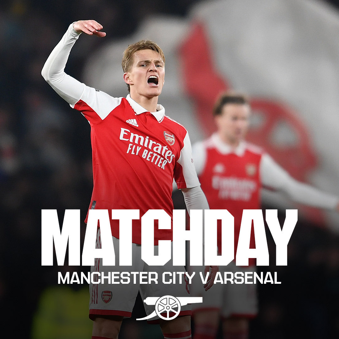 ArsenalEspanol's tweet photo. ✊ DÍA DE PARTIDO

🆚 Manchester City
🕗 20hs (UK)
🏟️ Emirates Stadium
🏆 Premier League https://t.co/snscEsD2HK
