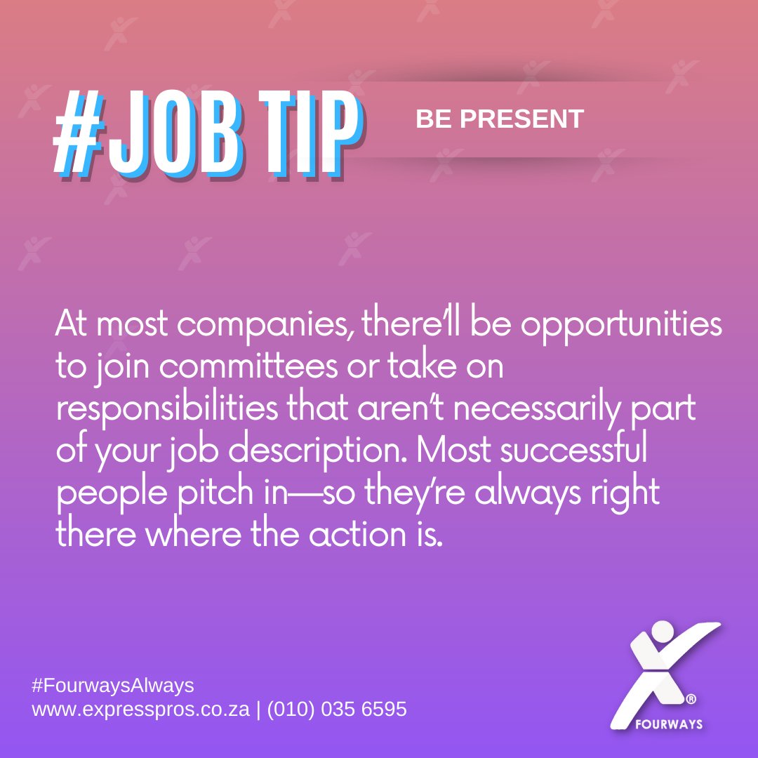 EFourways's tweet image. #JOBTIP

#JobTip #jobseekers #jobsearch #recruitment #jobsearching #jobhunt #employment #jobopportunity #recruitmentagency #staffingagency #ExpressProsFourways #FourwaysAlways
#StaffingExperts #PuttingAMillionPeopleToWork